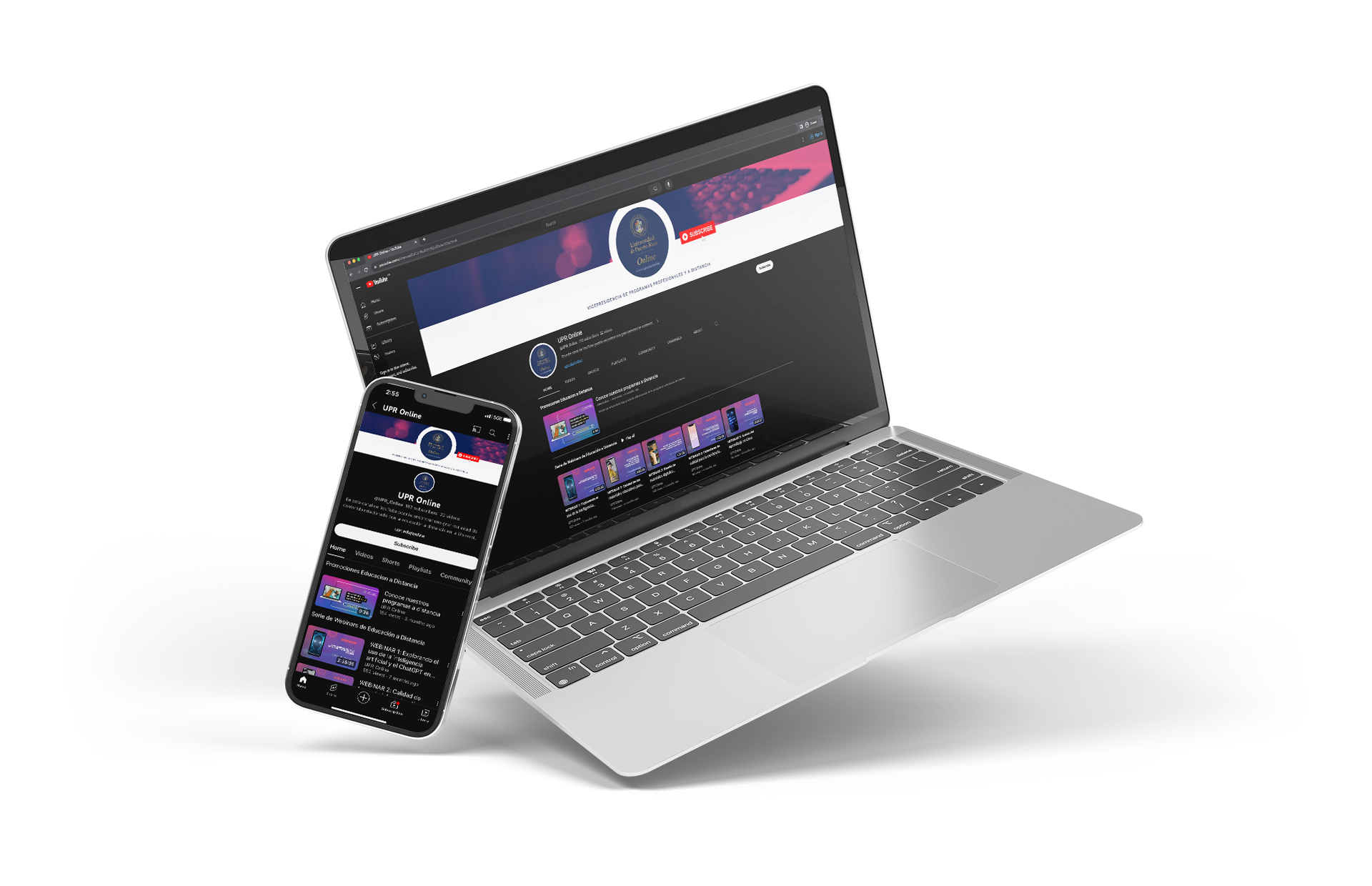 Tutoriales Moodle en canal de Youtube